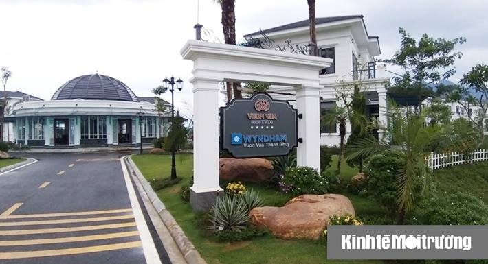 Không có cơ sở pháp lý để cấp 'sổ đỏ' cho từng căn biệt thự tại Vườn Vua Resort & Villas